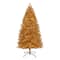 7.5ft. Pre-Lit True Gold Metallic Artificial Christmas Tree, Clear LED Infinity Lights®